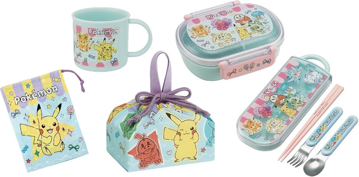 

Skater Character 25 Popping Antibacterial Dishwasher Safe Soft Lid Tight Lunch Oval 360ml Trio Set Cup Lunch Drawstring Lunch Set Box, Shape, синий