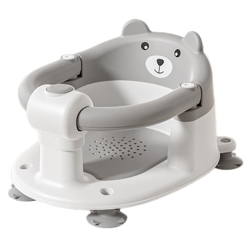 Baby Bath Chair for Infants 6 Months and Up Nonslip Toddler Bathtub Shower Stool