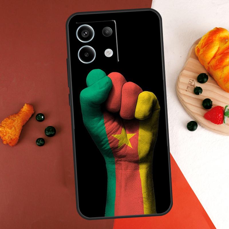 Republik Kamerun Flagge Hülle Für Xiaomi Redmi Note 13 14 Pro 9 10 11 12 Pro 10S 11S 12S Redmi 13C 10C 12C 14C Hülle