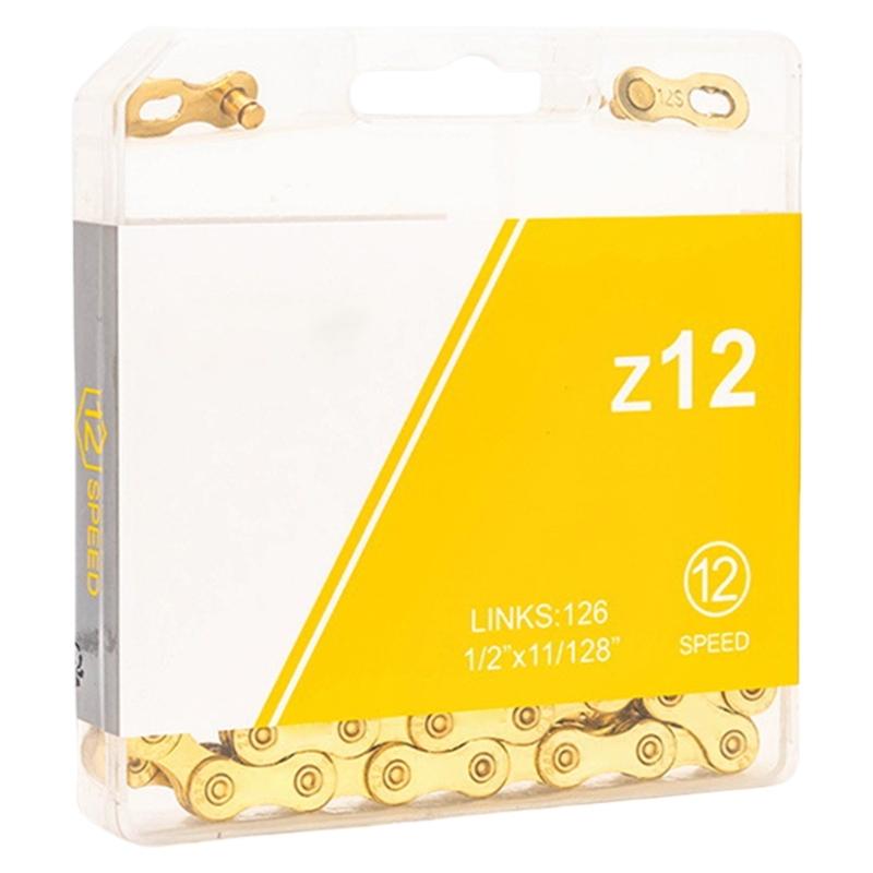 

126 Links Mountain Road Bike Chain Replacement 12 Speed Bicycles Chain Hollow Light weight Bicycles Chain for Road Bike