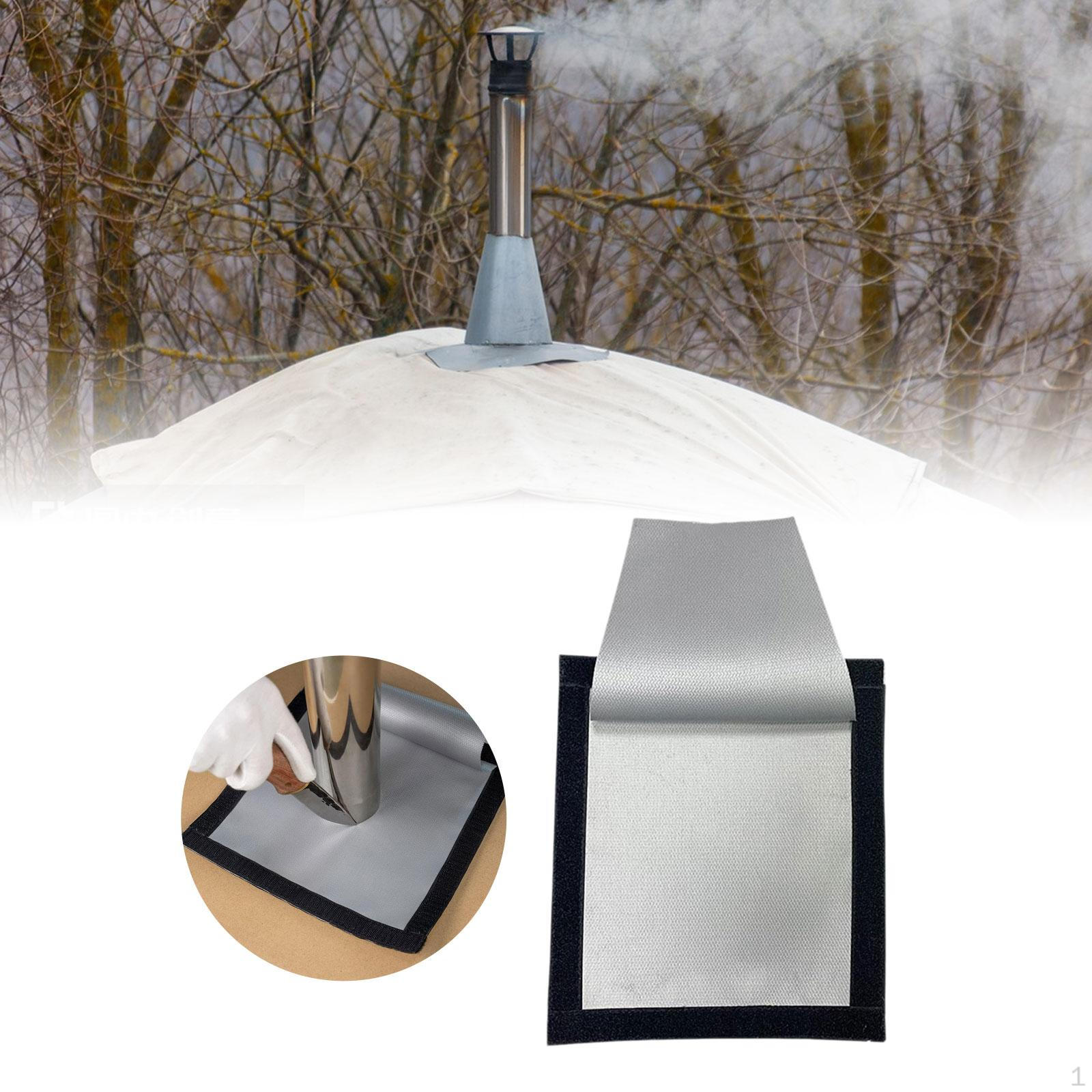 Tent Jack, Double Layer Flame Retardant Cloth, Easy Installation, 2 Protect Cloth
