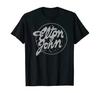 Elton John Official Vintage Tour Logo T-Shirt