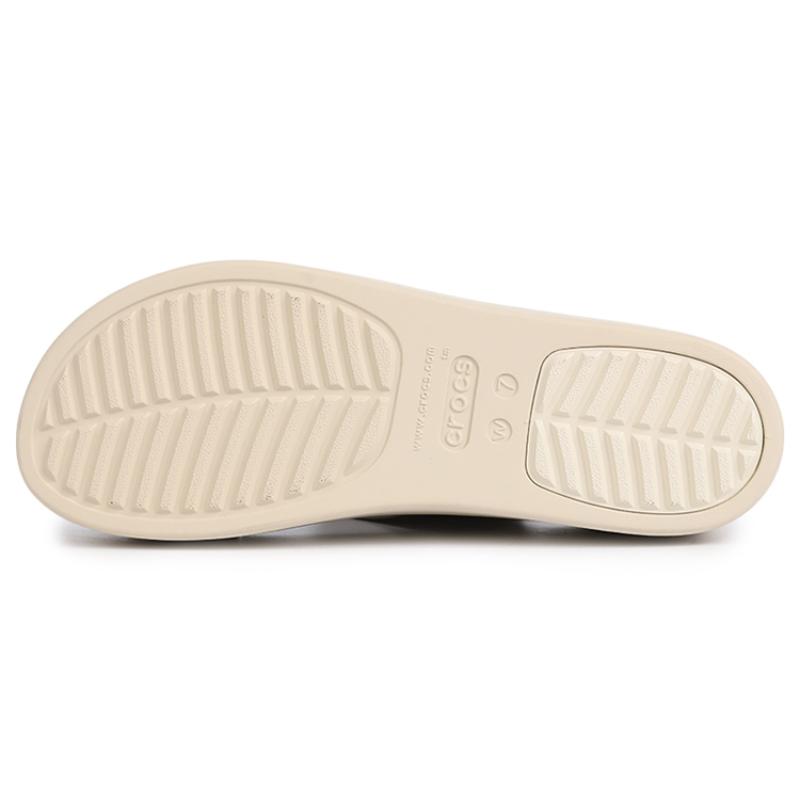 Crocs Brooklyn Thick Sole Sandals Women's Gray