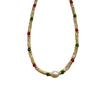 Niche fashion temperament wind handmade beaded collarbone chain S925 sterling silver horseshoe snail freshwater pearl necklace