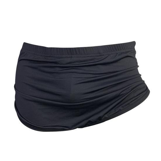 Men Panties Removeable Closure Solid Color Close Fit Low Waist Stretch Ice Silk