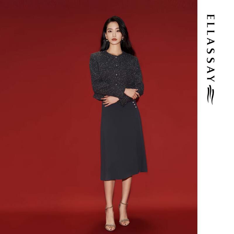 ELLASSAY Women's Elegant Versatile Midi Skirt