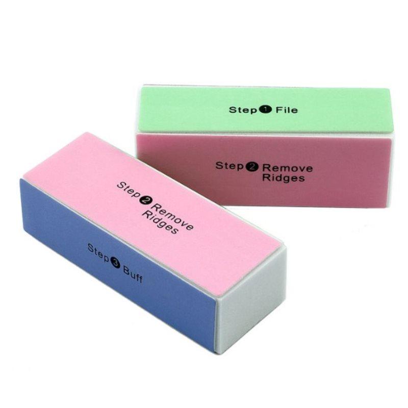 1Pcs Nail Art Sanding Shiner Buffer 4 Ways Polish Sanding File Block Product