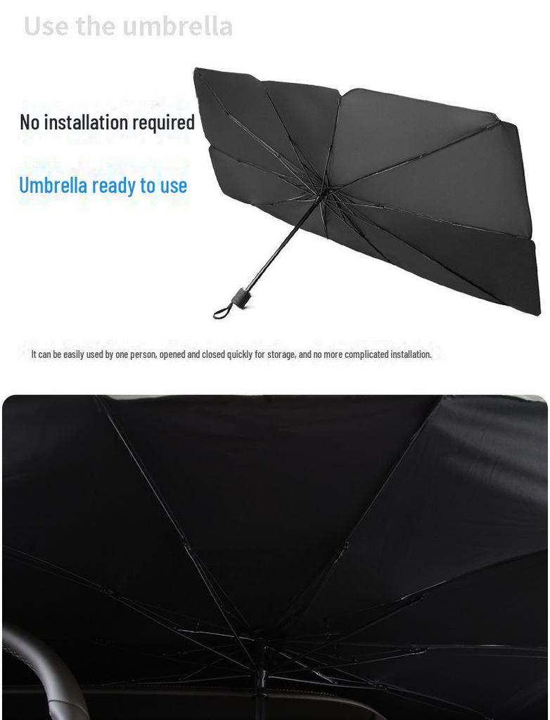 Teleskop-Auto-Sonnenschutz für die Frontscheibe – Wärmeisolierend & faltbarer Sommerschutz