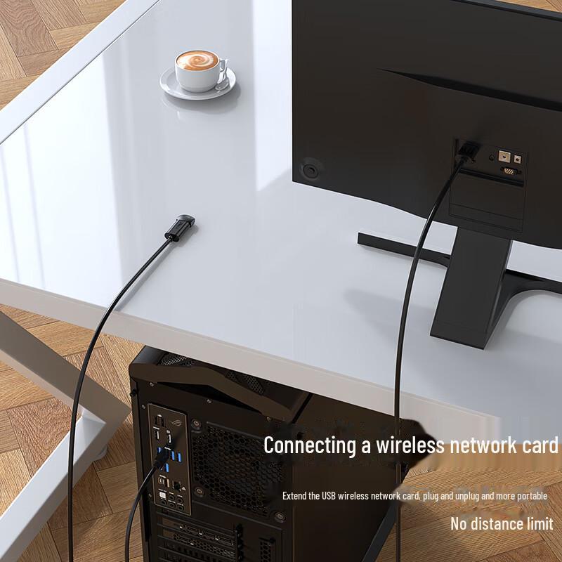 Biaz 2m USB 2.0 Datenverlängerungskabel XL40