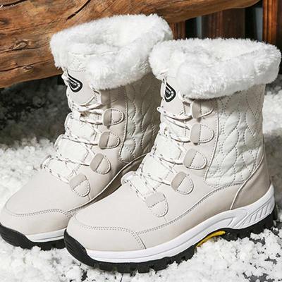 Women Shoes Warm Snow Boots Non -Slip Wear -Resistant Winter Women Boots High Gang Thick -Soled Comfortable Female Shoes