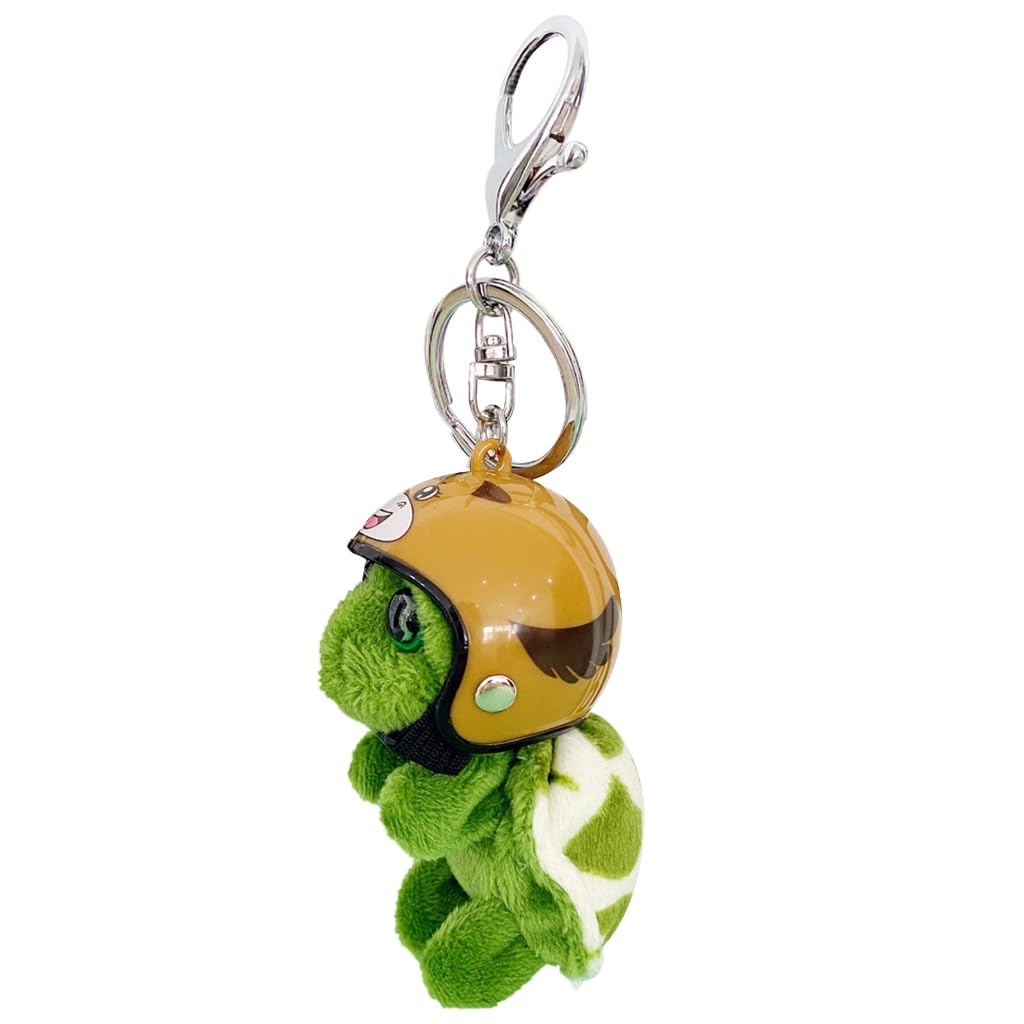 KINSPON Keychain Helmet Turtle Keychain Plush Keychain Pendant Bag Jewelry Accessories for Car Decoration Party, sheep