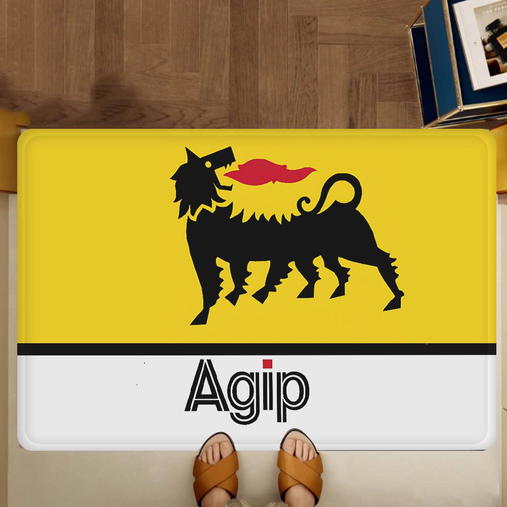 A-Agips LOGO Kitchen Mat Kids Room Bedroom Decoration Balcony Anti-Slip Doormat Living Room Alfombra
