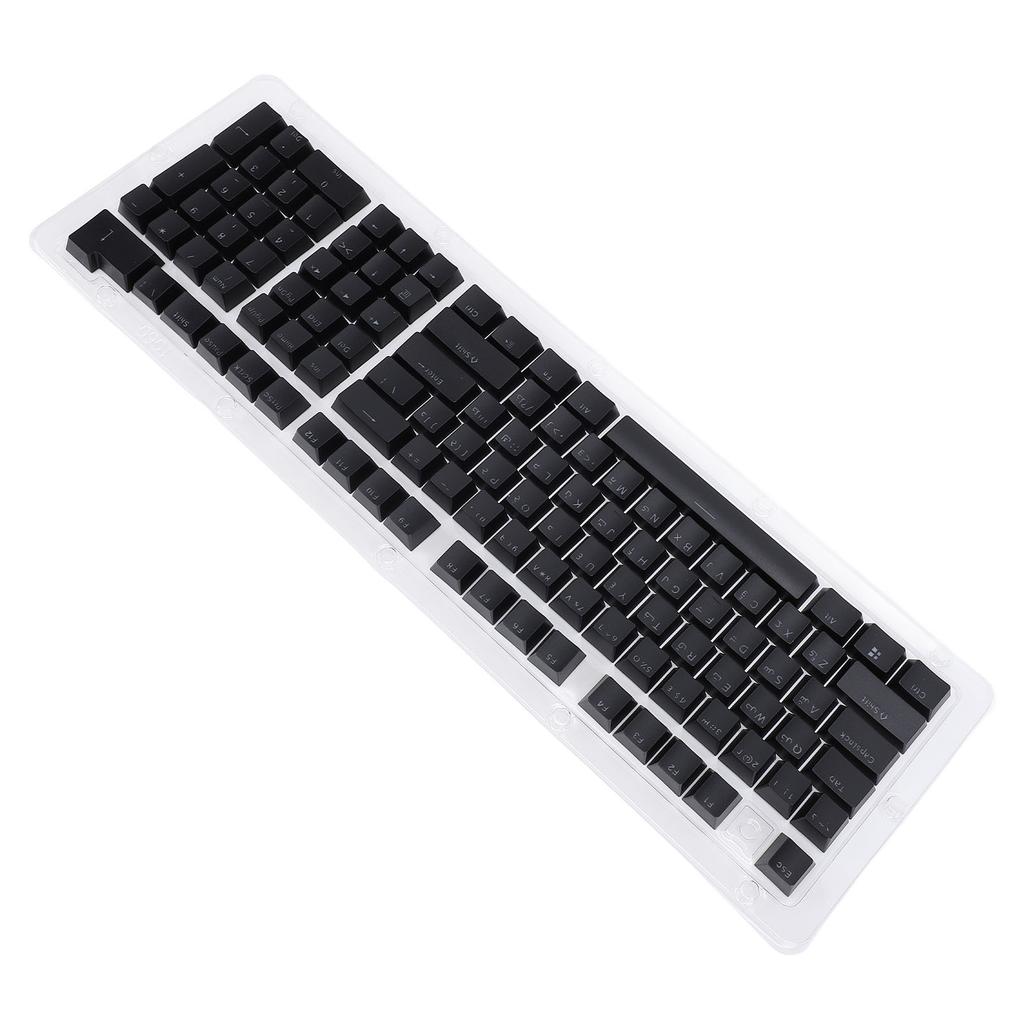 112 Keys Arabic Keyboard Keycaps Minimalist Style Mechanical Keyboard Keycaps for 61 64 68 84 87 96