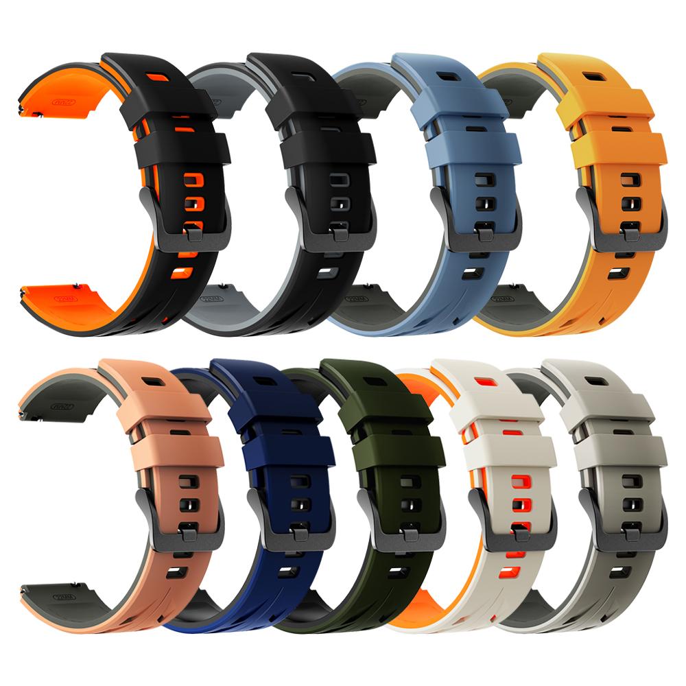 22mm Silicone Strap For Garmin Venu 4 3 2 45mm Watch Bands For Garmin Forerunner 570 265 255 Music Vivoactive 4 Sports Bracelet
