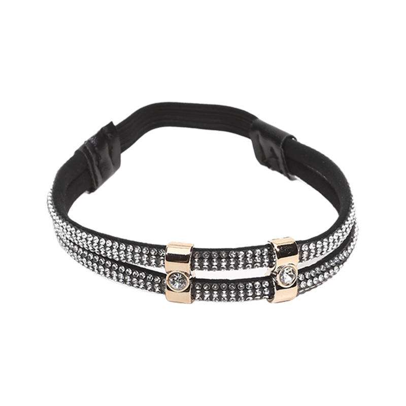 High Heels Shoes Band Anti-loose for Women  Shoelaces Anti-drop Heel Straps Belt Drill Elastic Fixing Belts Rhinestone