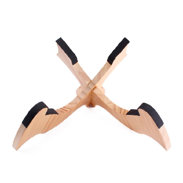 Portable Ukulele Stand Wooden X Frame for Small Guitar, Violins, Banjo, Mandolin