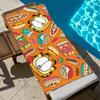 cute fun cartoon art cat Towel soft Beach Towels Trip swim Pool bathing G-GarfieldS Towel Gym Spa home Decor Gift Holiday