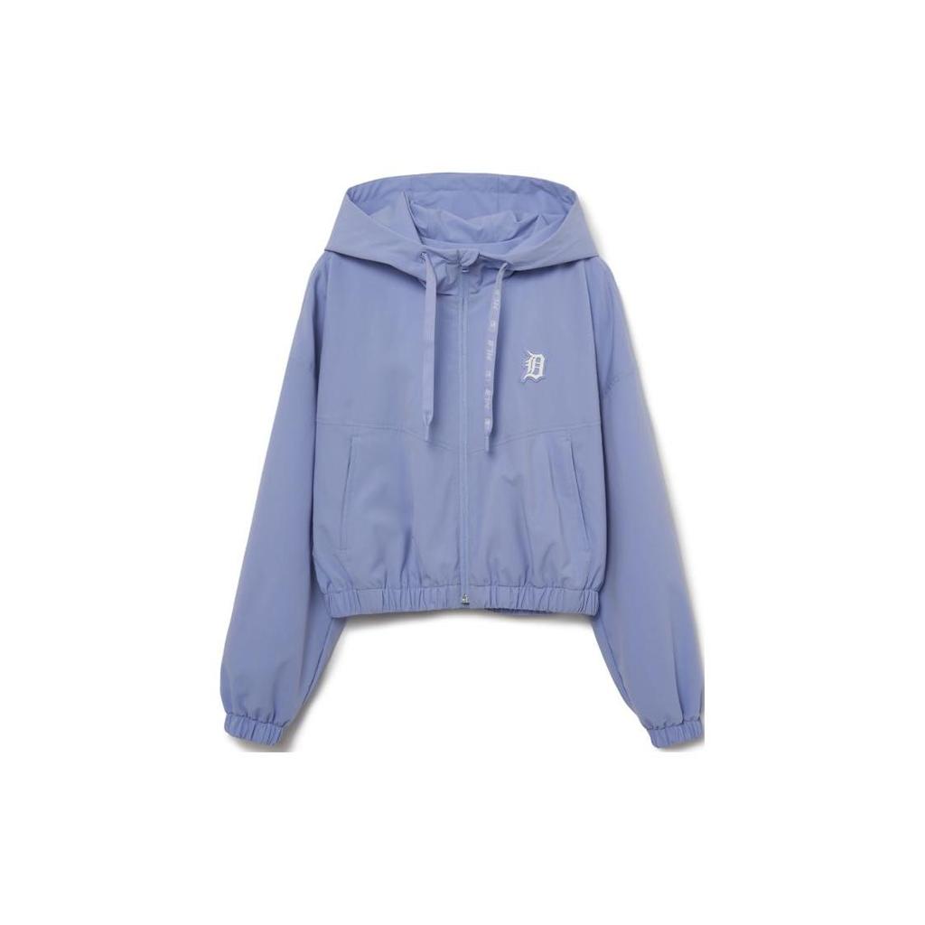 New MLB Cropped Coats Women's Blue 3FWJB0131-46PPL