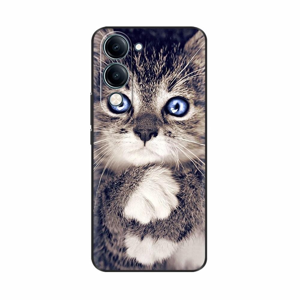 For Vivo Y19 Case 1915 Soft TPU Luxury Cute Silicone Case Bumper Back Phone Cover Coque For Vivo Y19s 2025 Cases V2419 Fundas