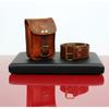 Vintage Real Leather Hunters Choice Waist Pouch With Belt Goat Hide Classic