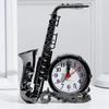 Saxophone Alarm Clock, Creative Home Student Dormitory Desktop Clock Ornament Desk Clock