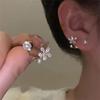 Trendy Korean Rhinestone Minimalist Earrings - New Women's Fashion & TikTok Style