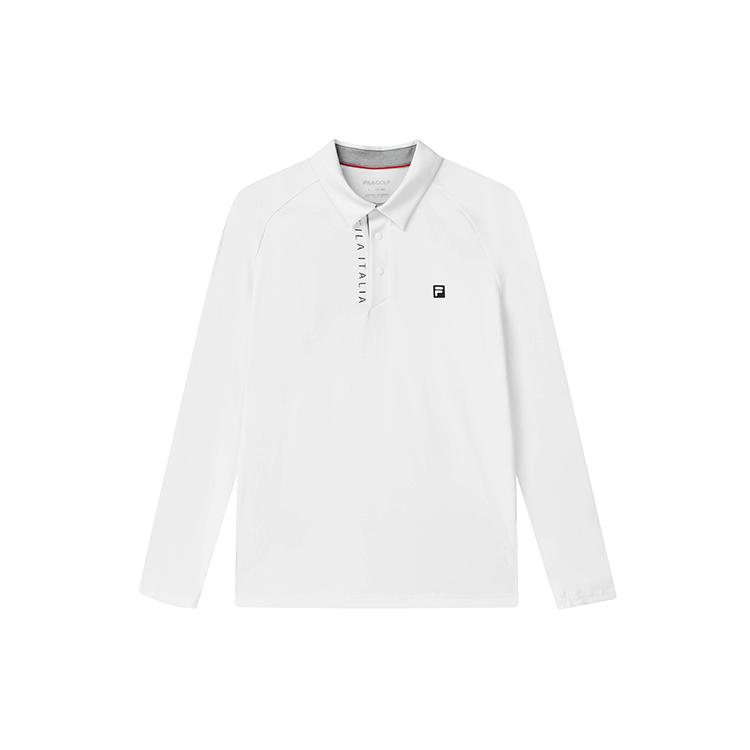 New FILA Athletics Polo Shirts Men's Jade White A11M135221F-WT