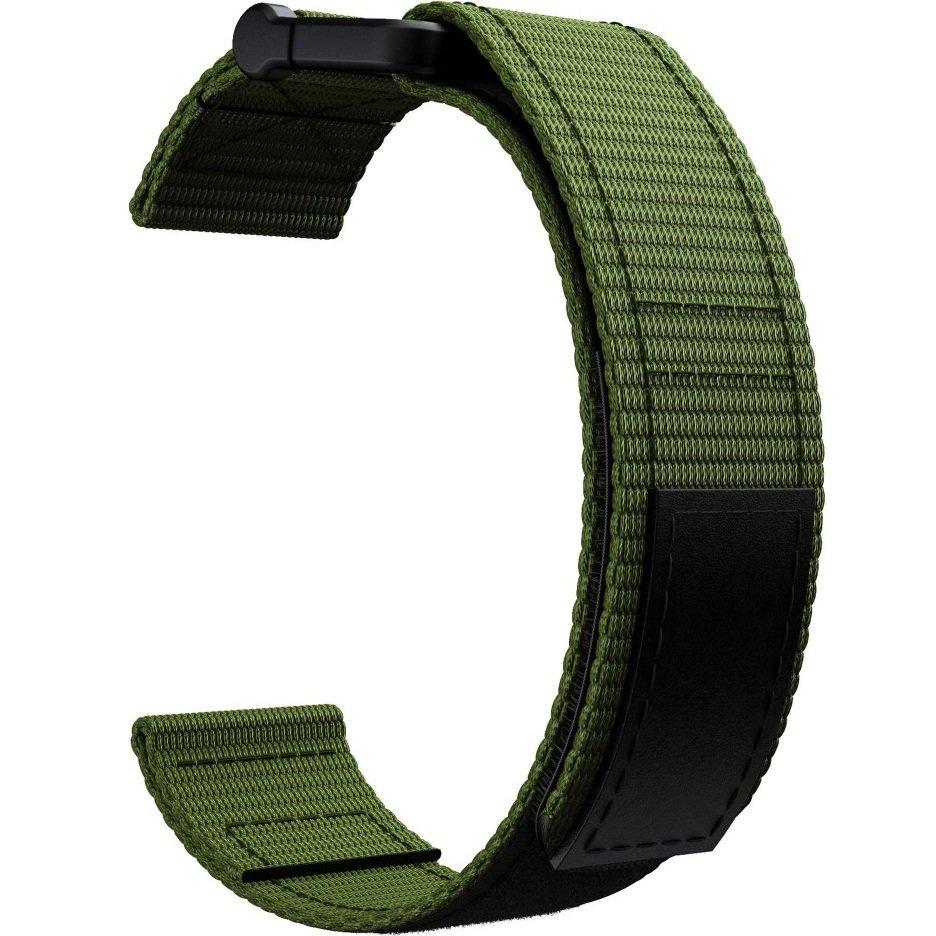 Bracelet en Nylon pour Garmin 26mm, Vert