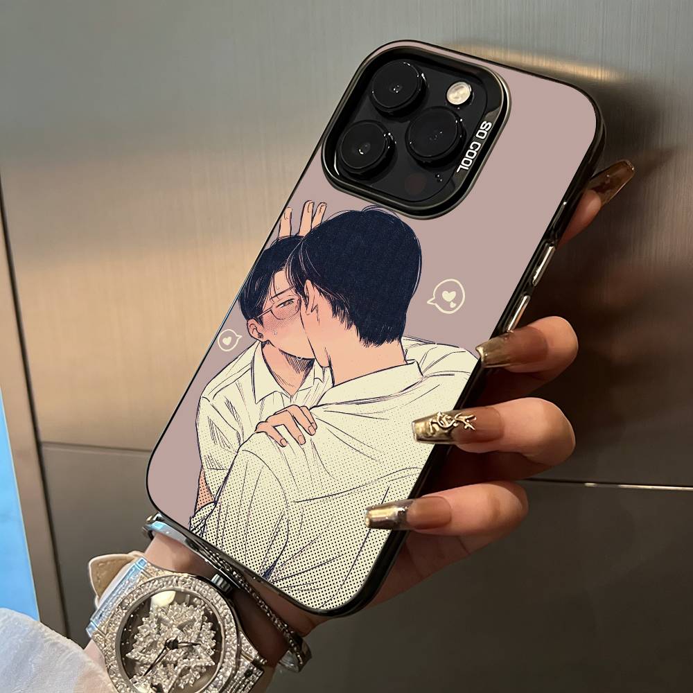 C-Captivated- By -You BL Phone Case For iPhone 17,16,15,14,13,12,11 Plus Pro Max Colored Silver Phone Case