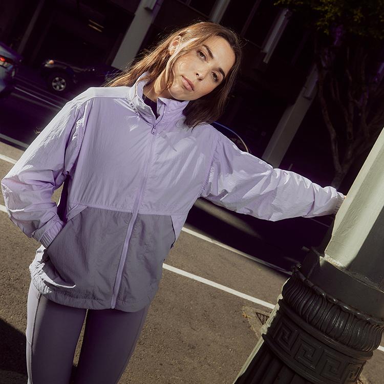 Timberland UV Protection Hooded Jacket Women Jackets Pink Purple A5PEJ-EBH