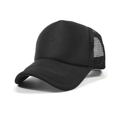 Sponge Mesh Hat, Truck Driver Hat, Sunshade Duck Tongue Hat, Men's and Women's Solid Color Style