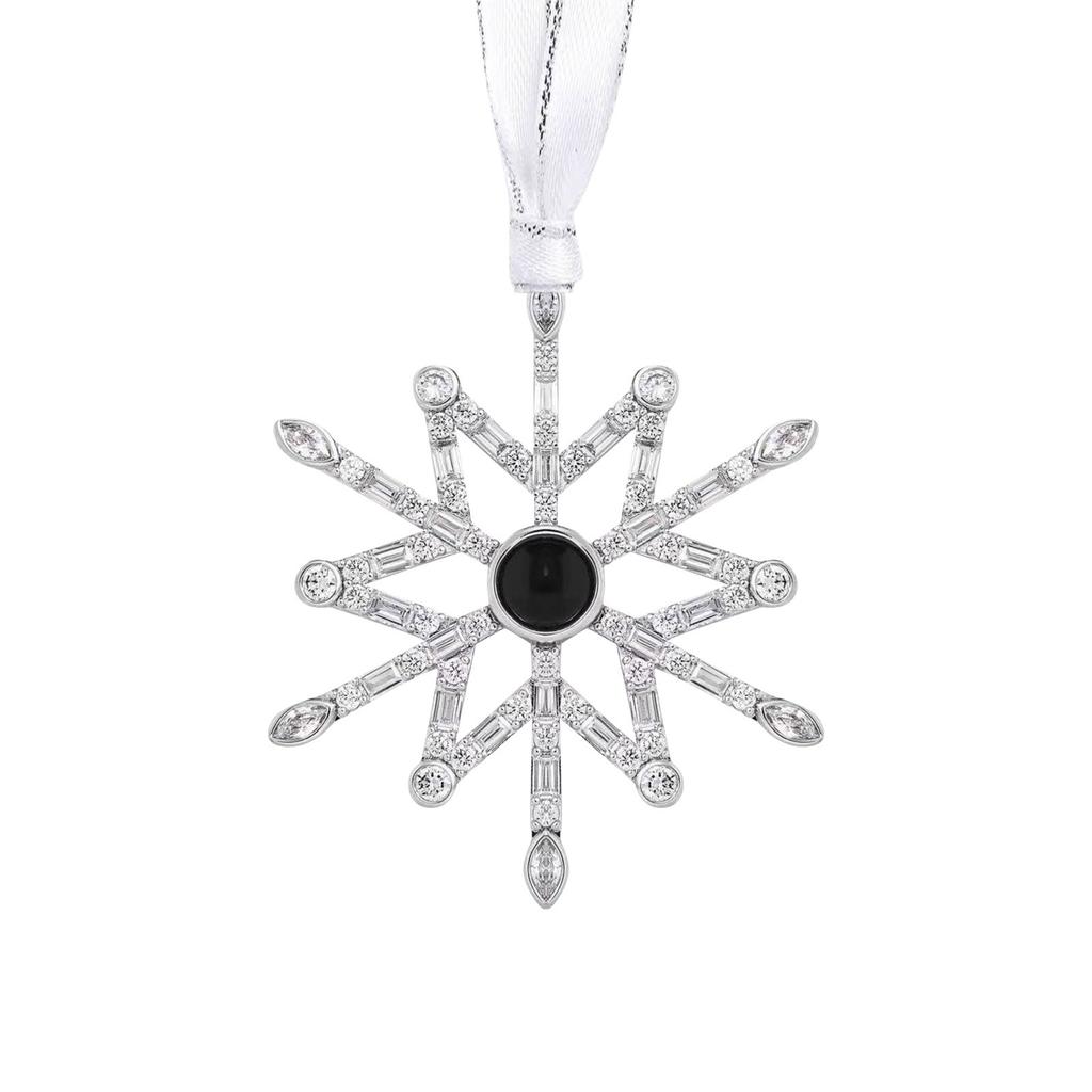 Thanksgiving Gift Snowflake Projection Necklace Custom Female Made To Order Dusts Scratch Color Chart Photo Love
