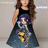 Casual Loose Children's Fashion Print Dresses Girls