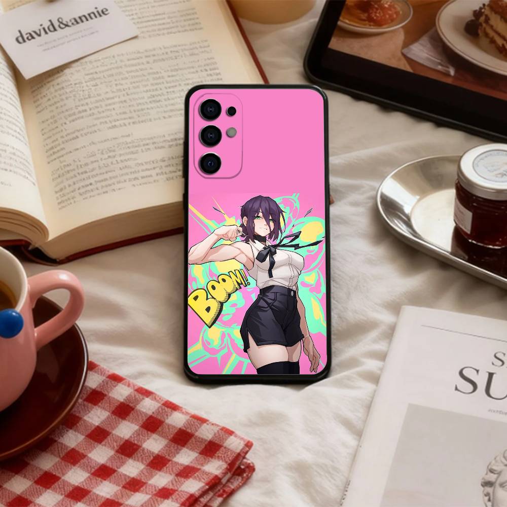 Chainsaw Man R-Reze Arc   Phone Case For Samsung S 25,24,23,22,30,21,10,9,Ultra,Plus,Lite,FE,4,5 G Soft Black Case