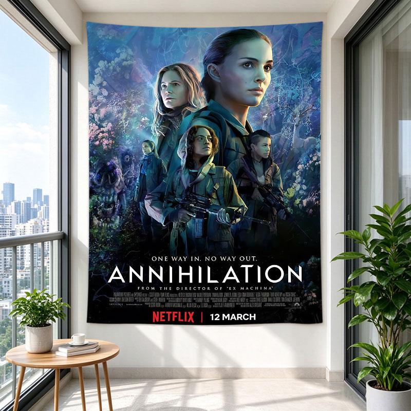 Annihilation Movie Poster Natalie Portman Alien Forest