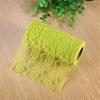 10 Yard   Wedding Party Decoration Table Runner Chair Sash Floral Lace Tulle Roll (Red)