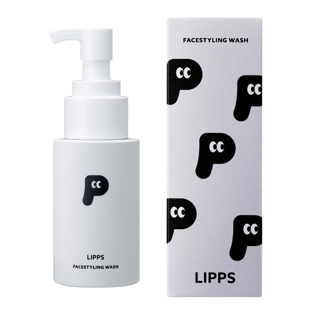 

LIPPS Face Styling Rich Foam Facial Skincare Wash, Cleanser, 180ml, Men s белый