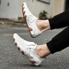 Fashion Summer New Breathable Punching Leather Shoes Men Designer Loafers Quality Non-slip Outdoor Sneakers Adult Men Driving Men Shoes