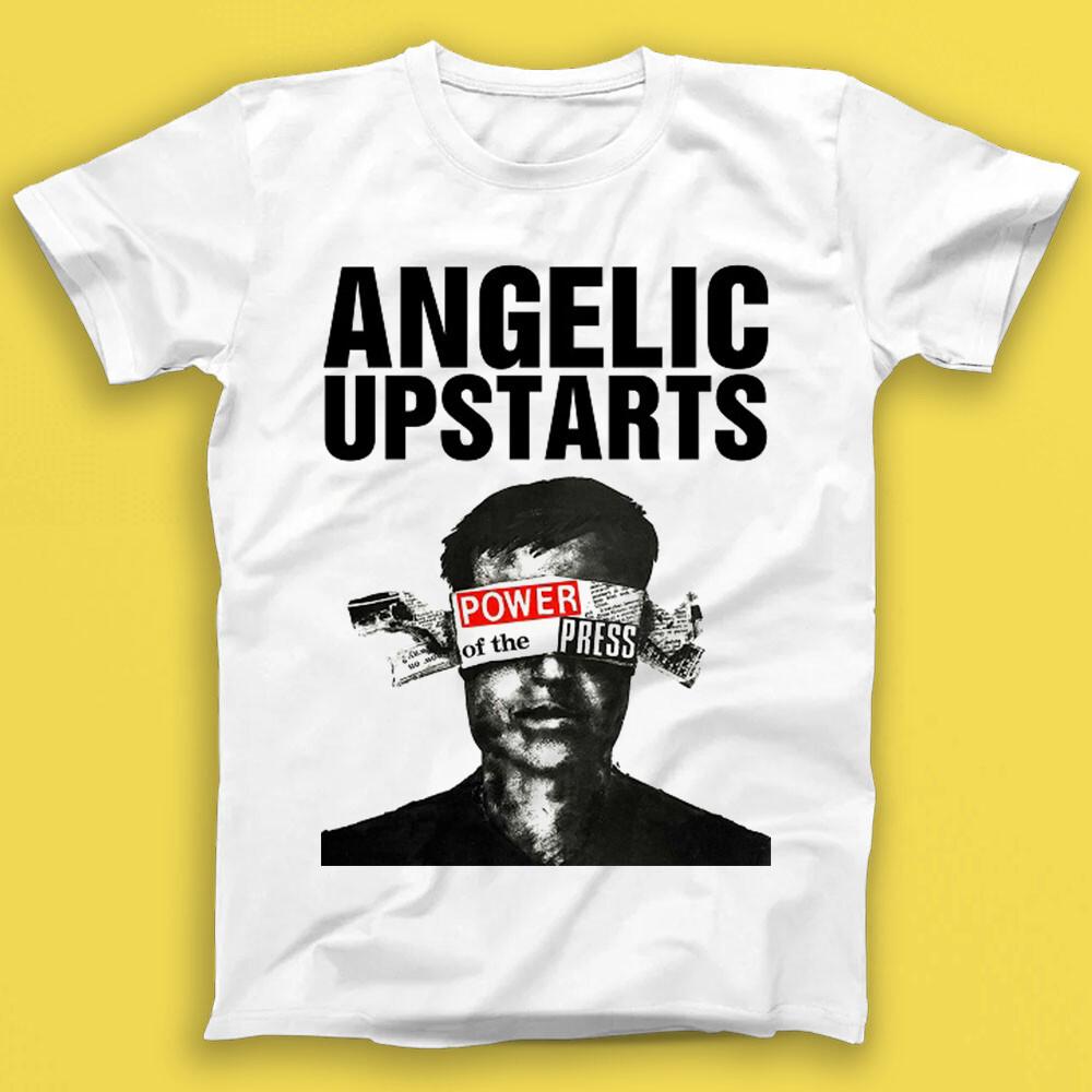 

Angelic Upstarts Сила Прессы Панк-рок Музыка Подарок Футболка 1920 XL