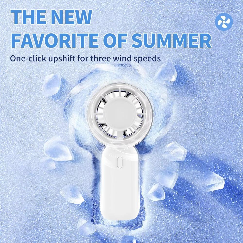 3 Speed Portable Handheld Fan Fruit Color Pocket Fan New Cooling Fan Summer Travel Use