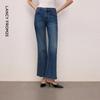 LANGZI Women's Casual Cotton Blend Flared Jeans