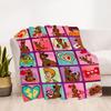 1 Stück Scooby-Doo Valentinstag Outdoor-Decke Leichtes Flanell, Weich & Warm, Ganzjahres, Outdoor, Camping, Wohnzimmer, Büro, L1106043