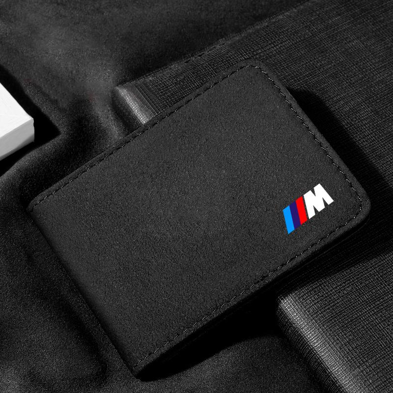 PU Odos Kredito Kortelių Dėklas Automobilio Vairavimo Dokumentų Apsauginis Dėklas BMW M E34 E36 E60 E90 E46 E39 E70 F10 F20 F30 X5 X6 X1 M3 M5 M6 E71 F01 F02 F87