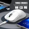 Tri-modes Bluetooth Wireless Mouse 1000Hz 12000KPI Game E-sports Mouse PAW311 Lightweight Magnetic Charging for PC Laptop Desktop