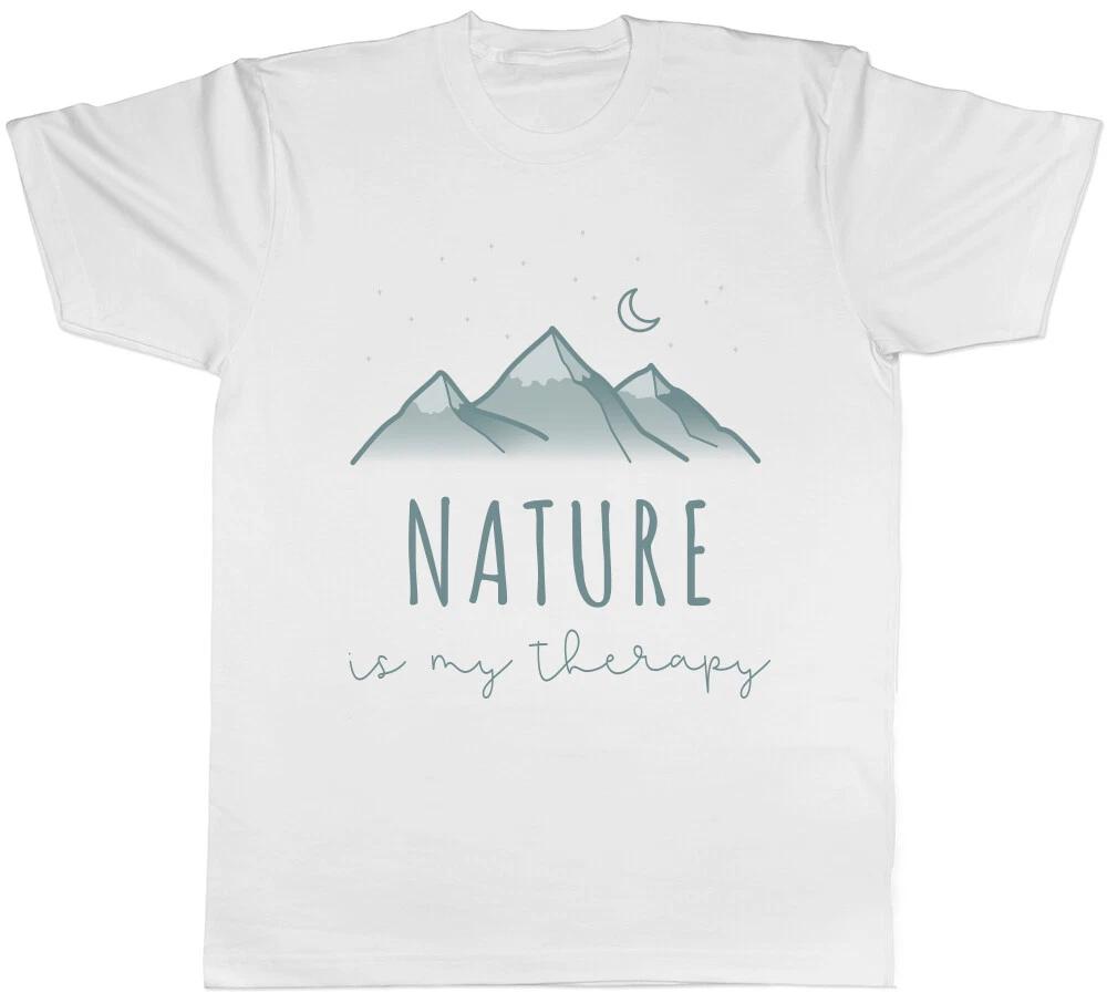 Nature is my Therapy Mens T-Shirt L