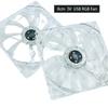USB Fan 5V Air Cooling RGB Fan Cooler 8x8 12x12cm LED Light Mute PC Computer Fan with 100CM cable for Hamester Cage Fish Tank