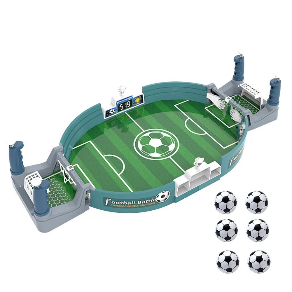 Interactive Table Football Board Game Parent-child Match Toy for Kids Mini Soccer Desktop Games Football Intellectual Toys Gifts