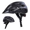 Casque De Vélo - Dunlop - M - Noir - Réglable 55-58 Cm - 6 LED Avec 3 Modes D'éclairage