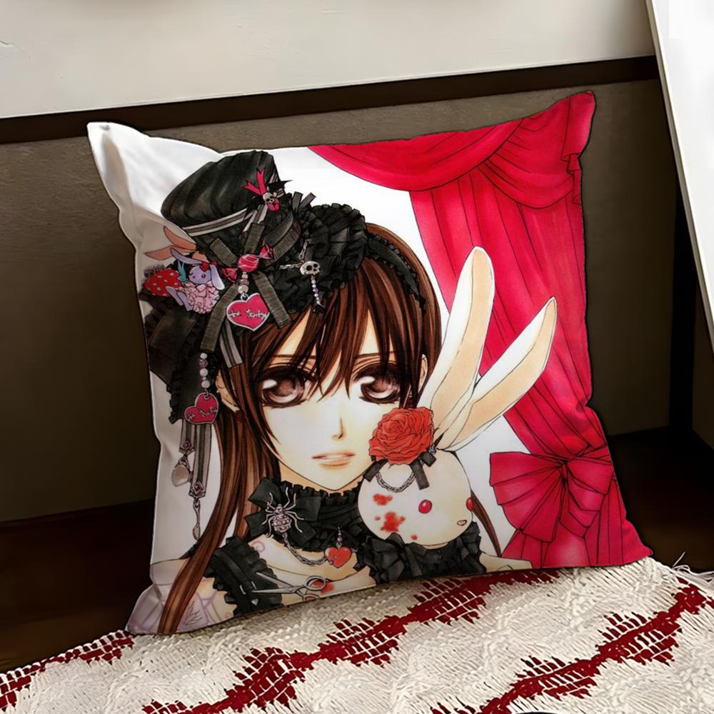 VVampire Knight Cushion Cover Reversible Soft Durable Pillow Cover Home  Car MultiScene Use for Daily Comfort