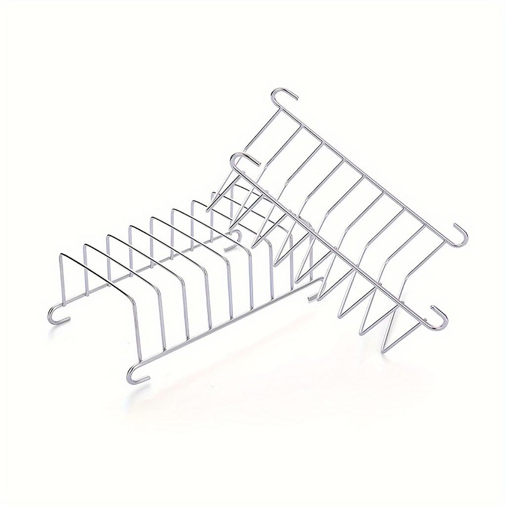Stainless Steel Fryer Accessories Bread Rack Toaster Stand Baking Grill For Home Kitchen